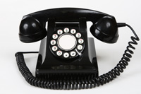 old fashioned telephone